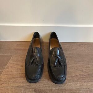 Classic Black women’s Leather Loafers